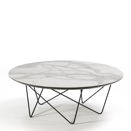 Yohsi ceramic side and coffee table by Kendo - AJAR furniture and lighting