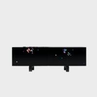 Spanish Furniture - Dreams all black sideboard